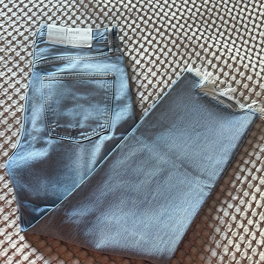 Agolde denim 90’s Crop